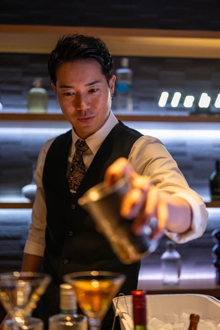 Angel’s Share Head Bartender Tsunetaka Imada