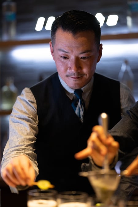 Shingo Gokan, top bartender and founder of SG Group.