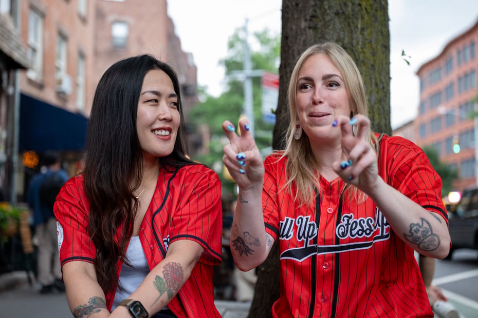 Wakana Murata (left) and Holly Graham (right) of TOKYO CONFIDENTIAL