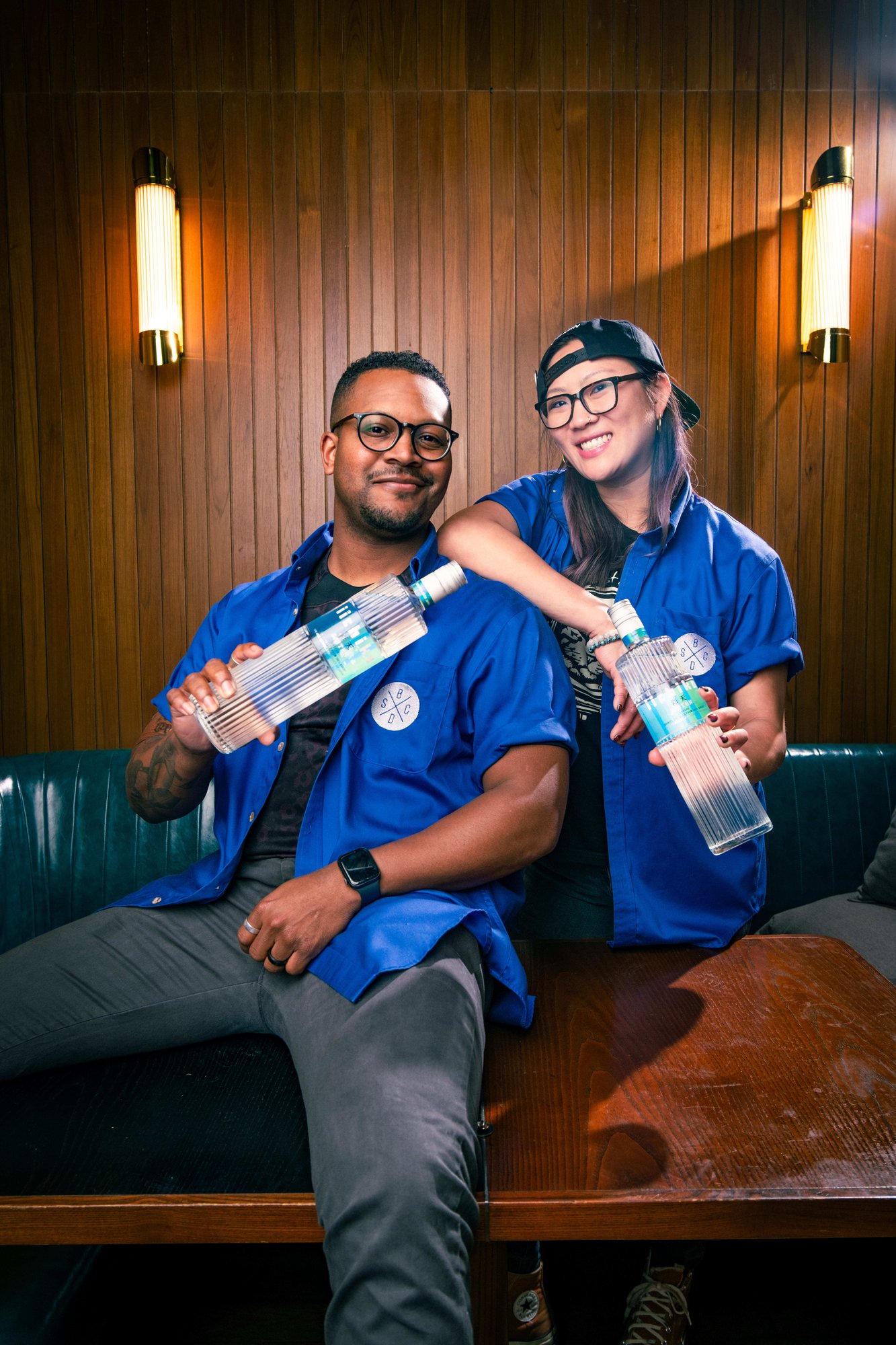 Glendon Hartley and Christine Kim of Service Bar