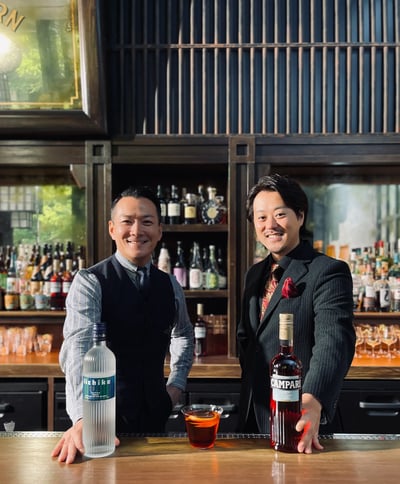Shingo Gokan (left)、Naoto Ogawa (right)