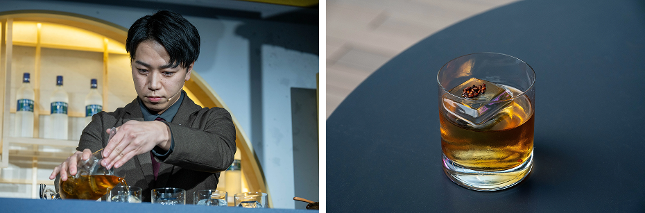 7番は「ザ・カハラ・ホテル＆リゾート 横浜」（横浜市）の髙橋裕也（たかはし ゆうや）さん。カクテルは「Oedo Fashioned（オーエド ファッションド）」