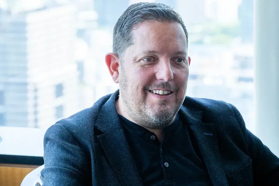 Jacques Bezuidenhout（ジャック ベズイデンハウト）さん。ザ・リッツ・カールトン東京 「THE BAR」にて