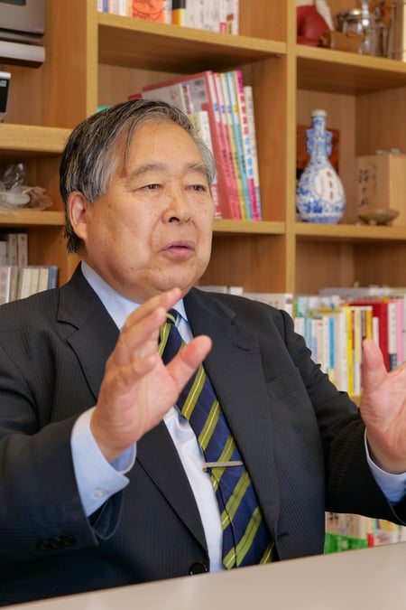 東京農業大学名誉教授の小泉武夫さん