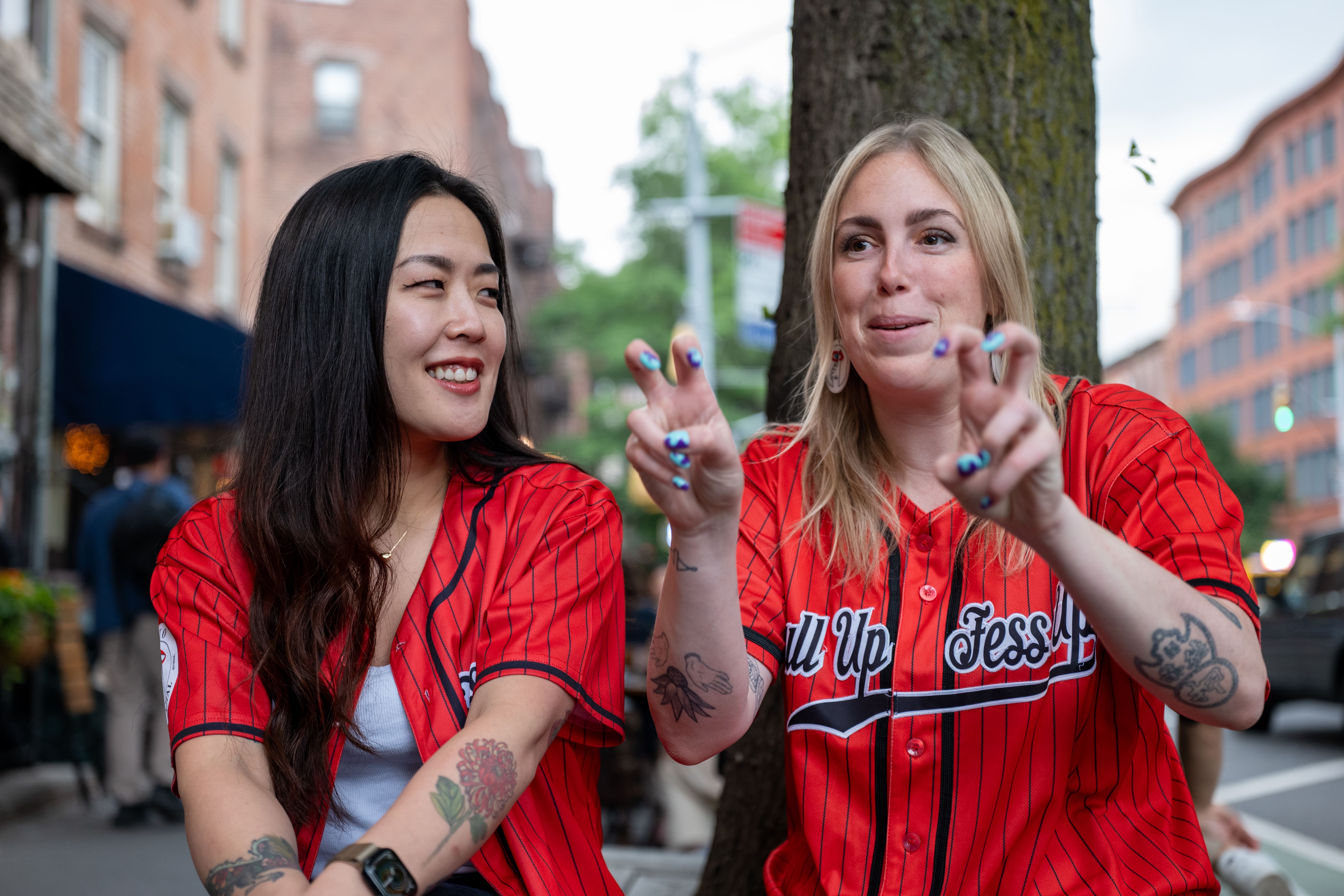 Wakana Murata (left) and Holly Graham (right) of TOKYO CONFIDENTIAL
