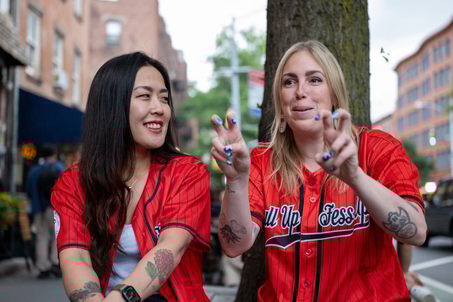 Wakana Murata (left) and Holly Graham (right) of TOKYO CONFIDENTIAL