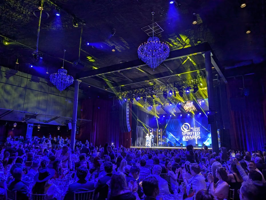 The glitzy Spirited Awards® ceremony and party