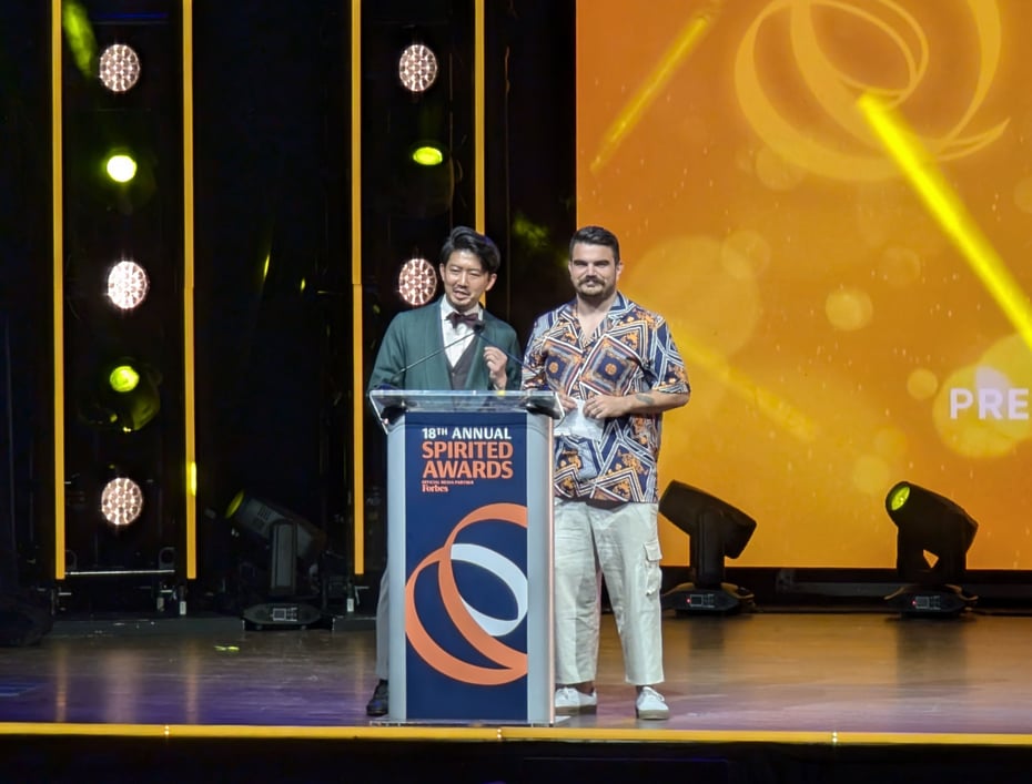 The presenter for Best New U.S. Cocktail Bar 2024 was Takuma Watanabe