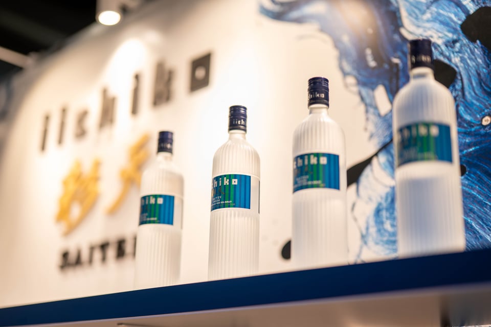 Sanwa Shurui booth at Tokyo International Bar Show 2025