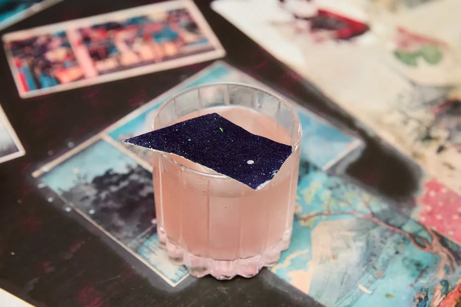 「Seed Library」が提供したカクテルは「いいちこシルエット」を使った「Dinner Daisy」