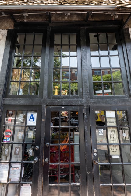 The front door of Katana Kitten