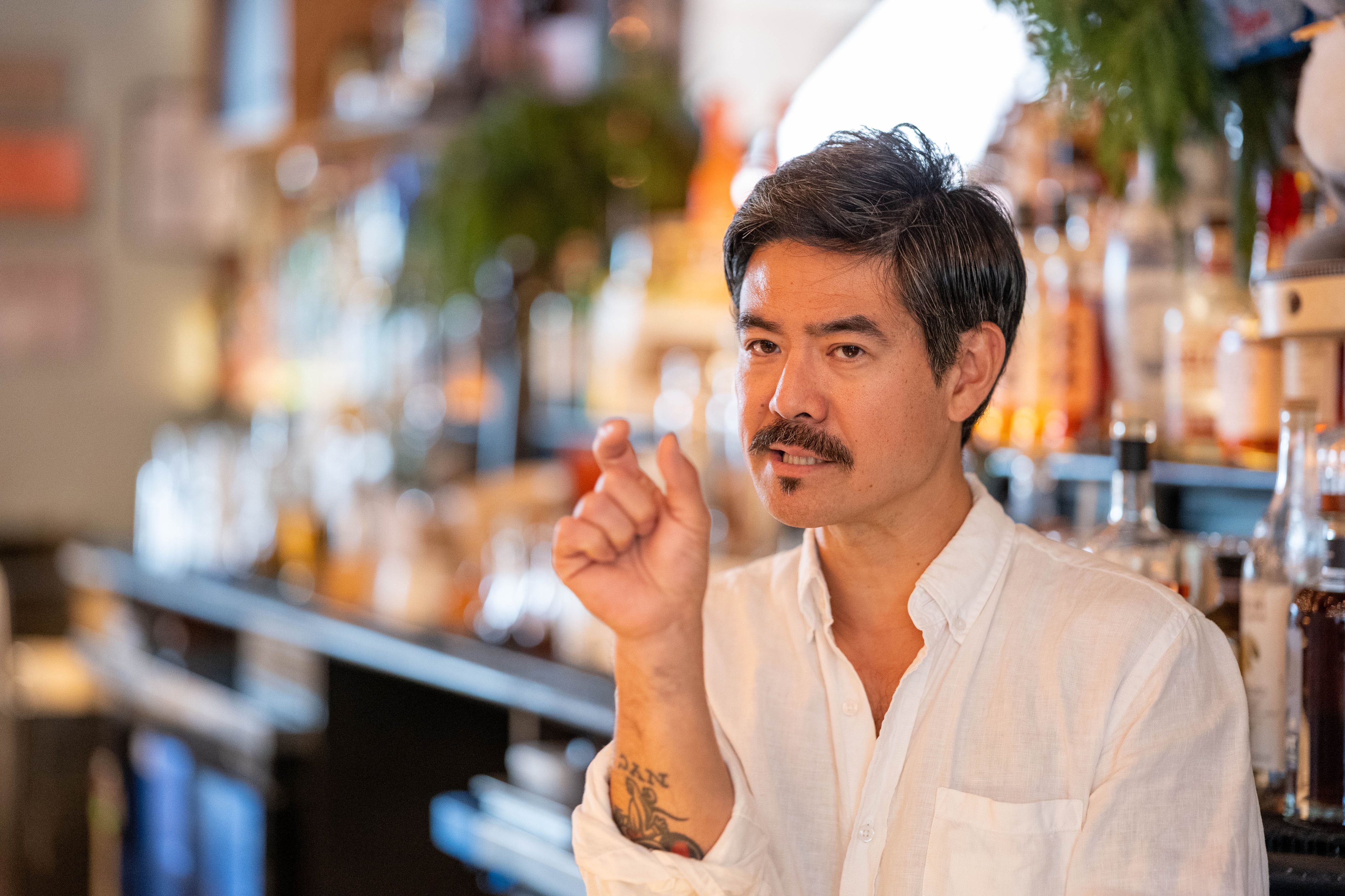 Masahiro Urushido, owner-bartender at Katana Kitten