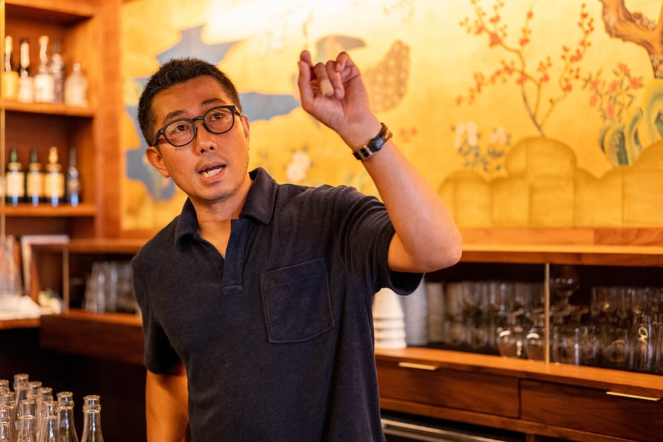 Kenta Goto, owner-bartender at Bar Goto and Bar Goto Niban