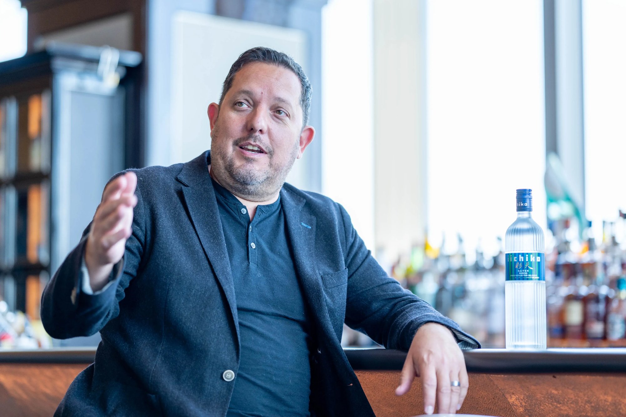 Jacques Bezuidenhout（ジャック ベズイデンハウト）さん。ザ・リッツ・カールトン東京 「THE BAR」にて