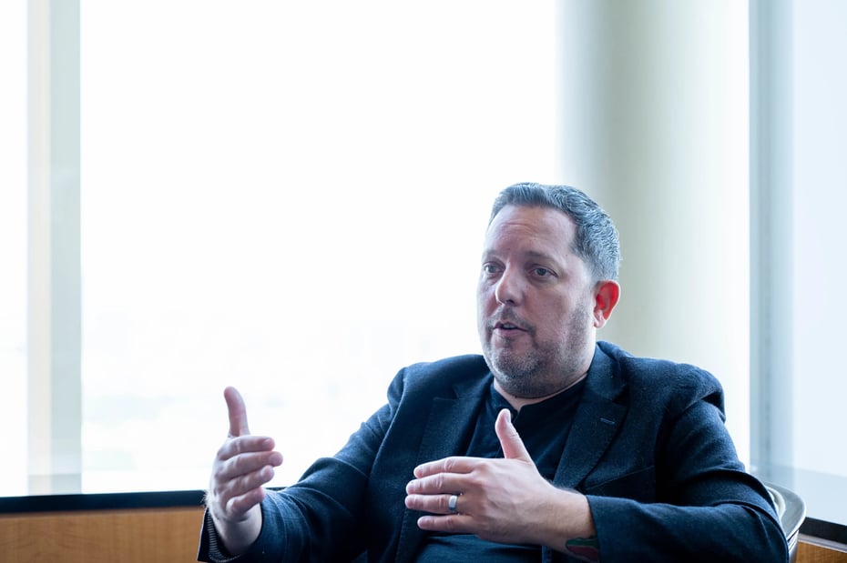 Jacques Bezuidenhout（ジャック ベズイデンハウト）さん。ザ・リッツ・カールトン東京 「THE BAR」にて