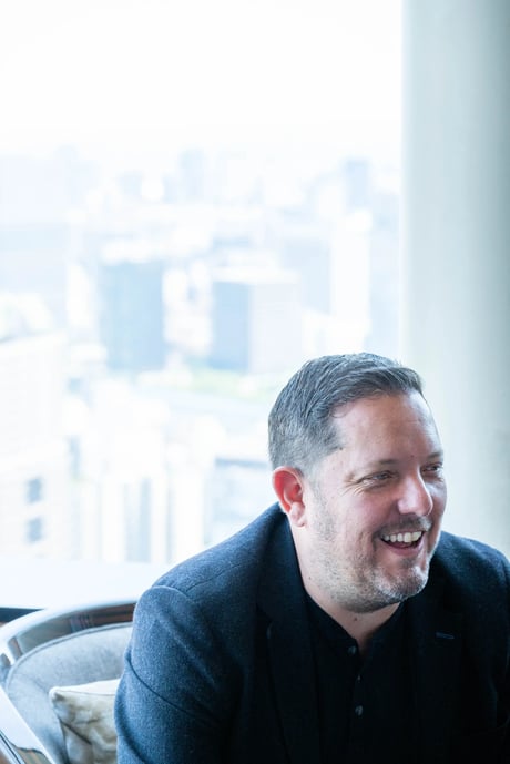 Jacques Bezuidenhout（ジャック ベズイデンハウト）さん。ザ・リッツ・カールトン東京 「THE BAR」にて