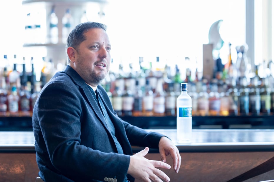 Jacques Bezuidenhout（ジャック ベズイデンハウト）さん。ザ・リッツ・カールトン東京 「THE BAR」にて